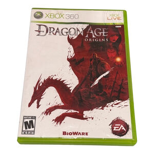 Dragon Age Origins Xbox 360 Video Game Complete Case Disc RPG Bioware EA Mature
